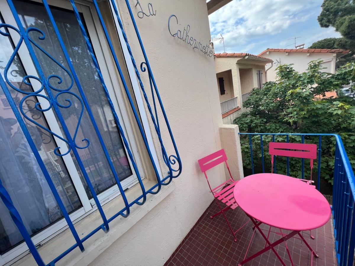 Grand F3 Vue Mer Centre Plage Proche Commerces Plage d'Argeles Bagian luar foto